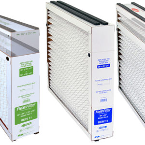FLEX FILTER 2 MERV 11 REPLACEMENT AIR FILTER FOR 16X25X5 AND 20X25X5 ...