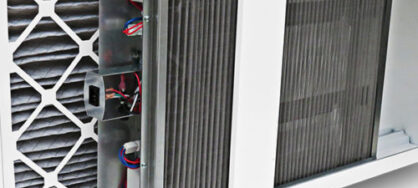 induct air purifier with filter side