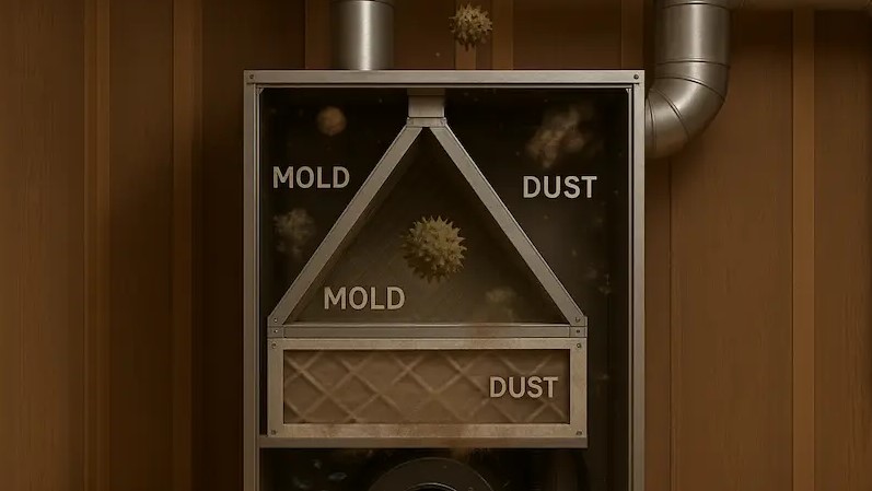 Contaminated HVAC System