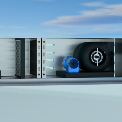 Residential air treatment for germs